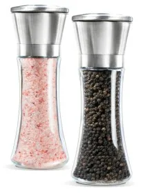 Stainless steel waist manual grinder - 6.5X19Cm