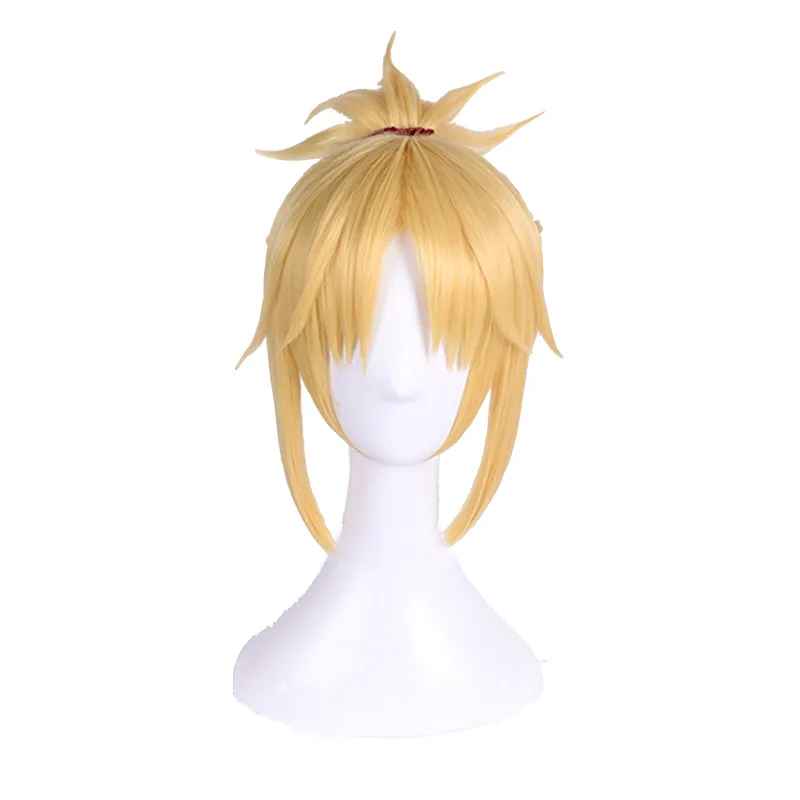 SUNCOS FGO Mordred cosplay wig - Yellow