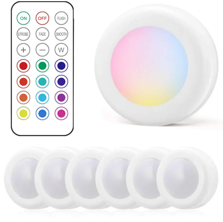 RGB Atmosphere Holiday Lights Bar Cabinet Pat Light Remote