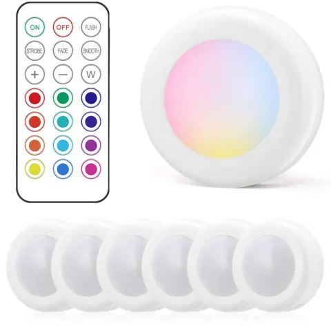 RGB Atmosphere Holiday Lights Bar Cabinet Pat Light Remote