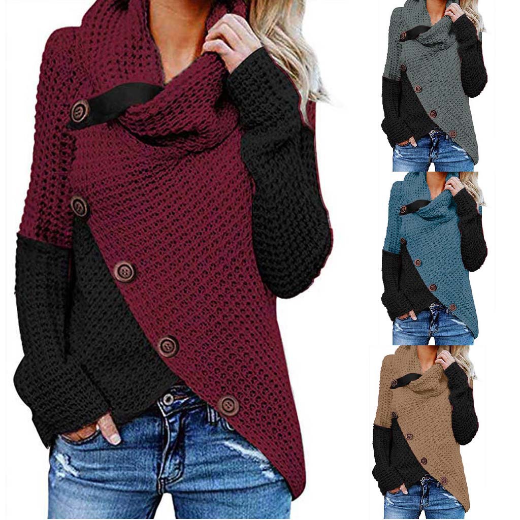 Sleeve color block pullover