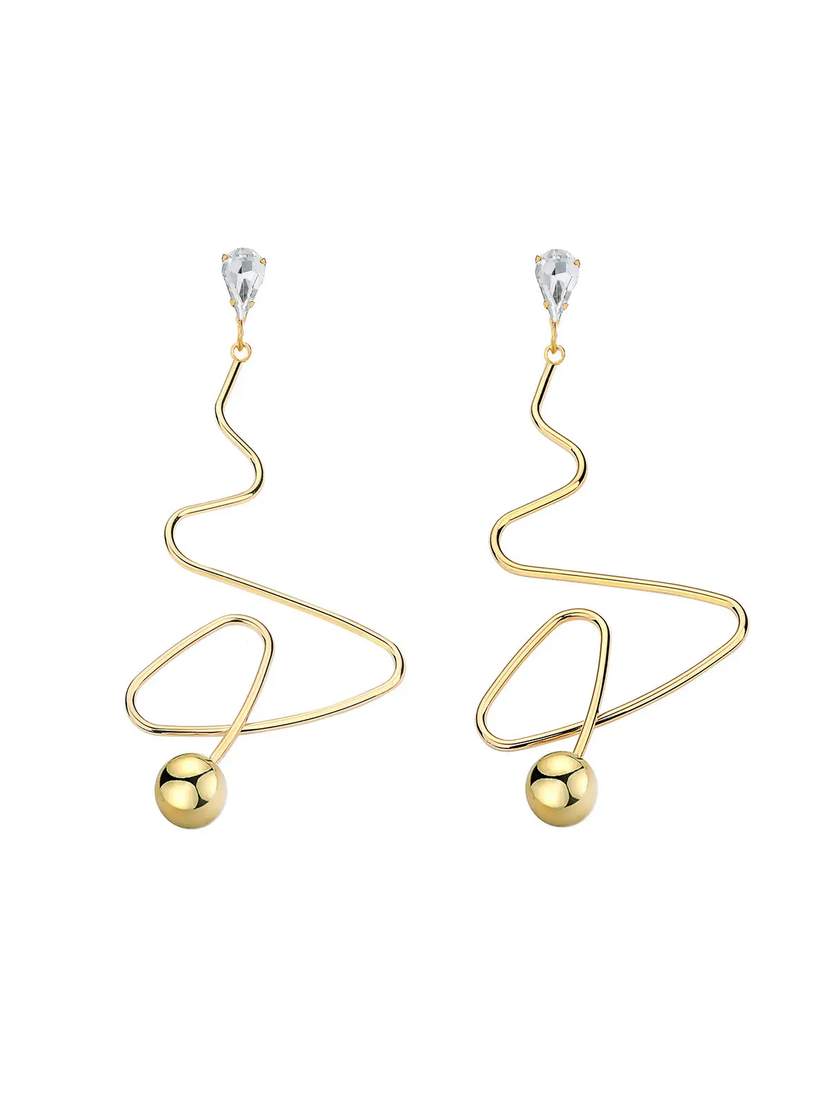 Personality fashion irregular Earrings