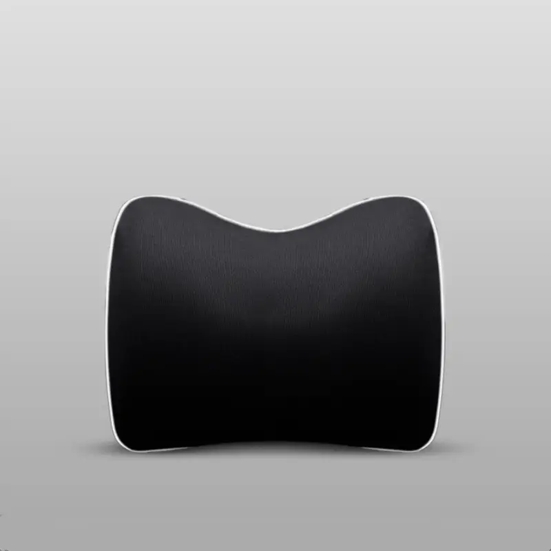Memory foam car headrest lumbar support