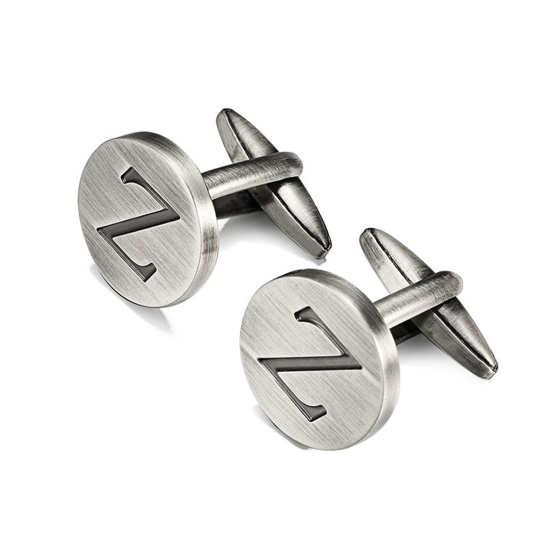 Letter French Shirt Cufflinks, picture 10 of 12