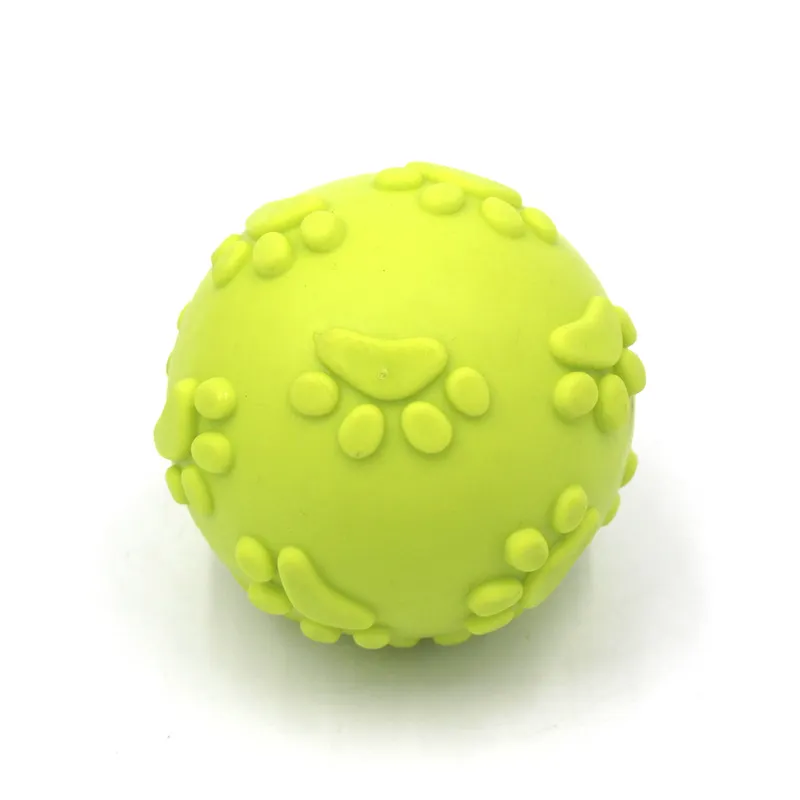 Dog bite proof toy ball - Yellow
