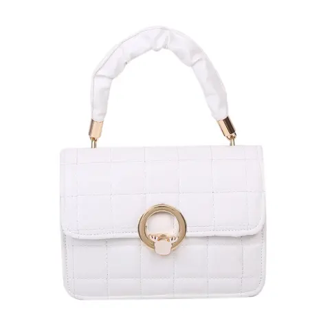 Popular Embroidery Thread All-match Messenger Chain Small Square Bag