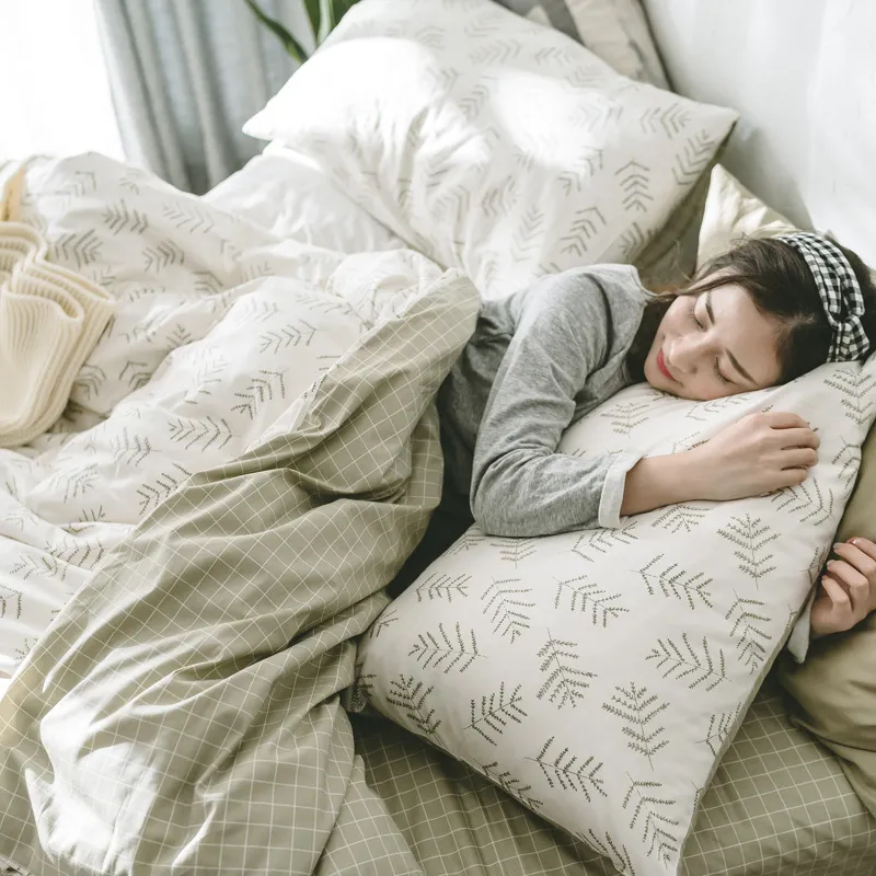 Pineapple double duvet cover spring and summer - Time Story
