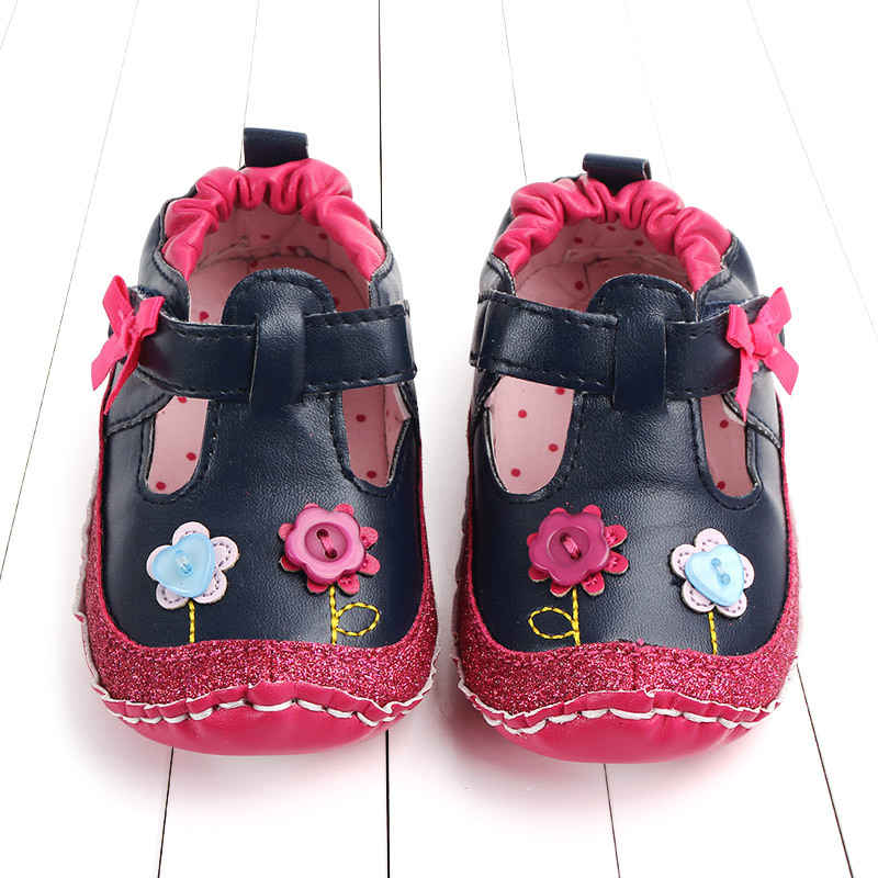 Rubber soled non-slip toddler shoes