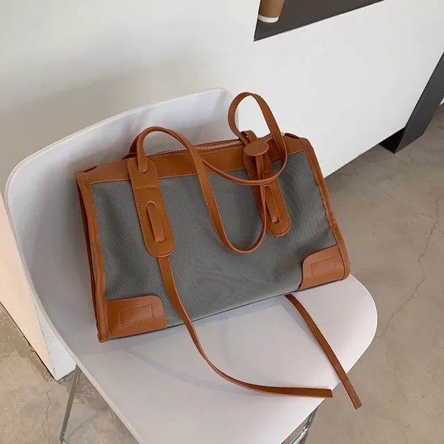 Vintage PU Leather Ladies HandBags Grey - Shop at LoveMi