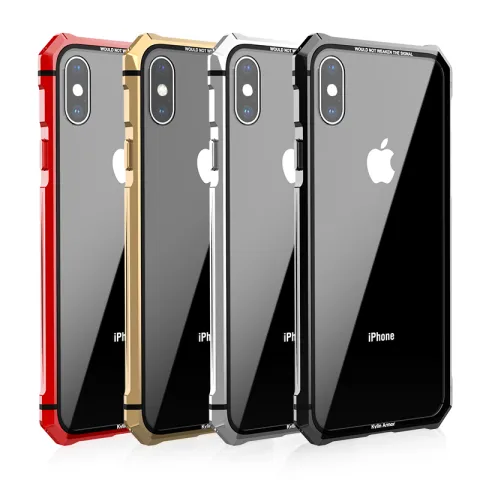 Transparent Tempered Glass Phone Case