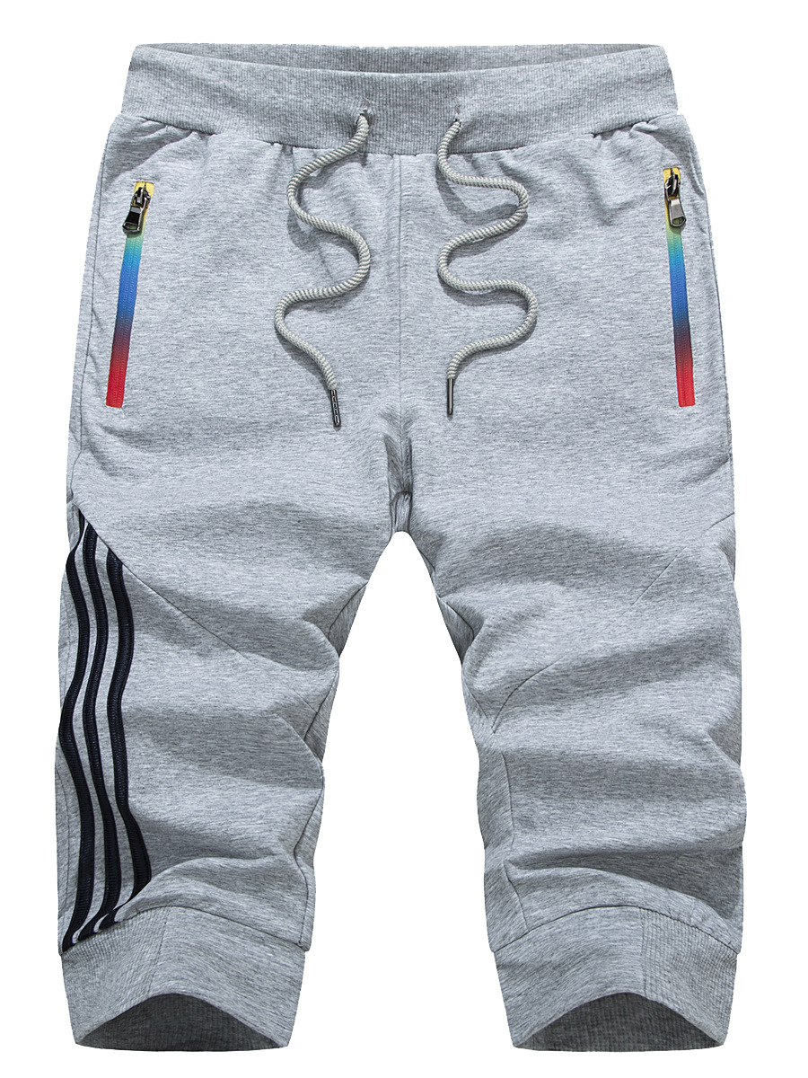 New men's casual pants summer loose sports fitness shorts