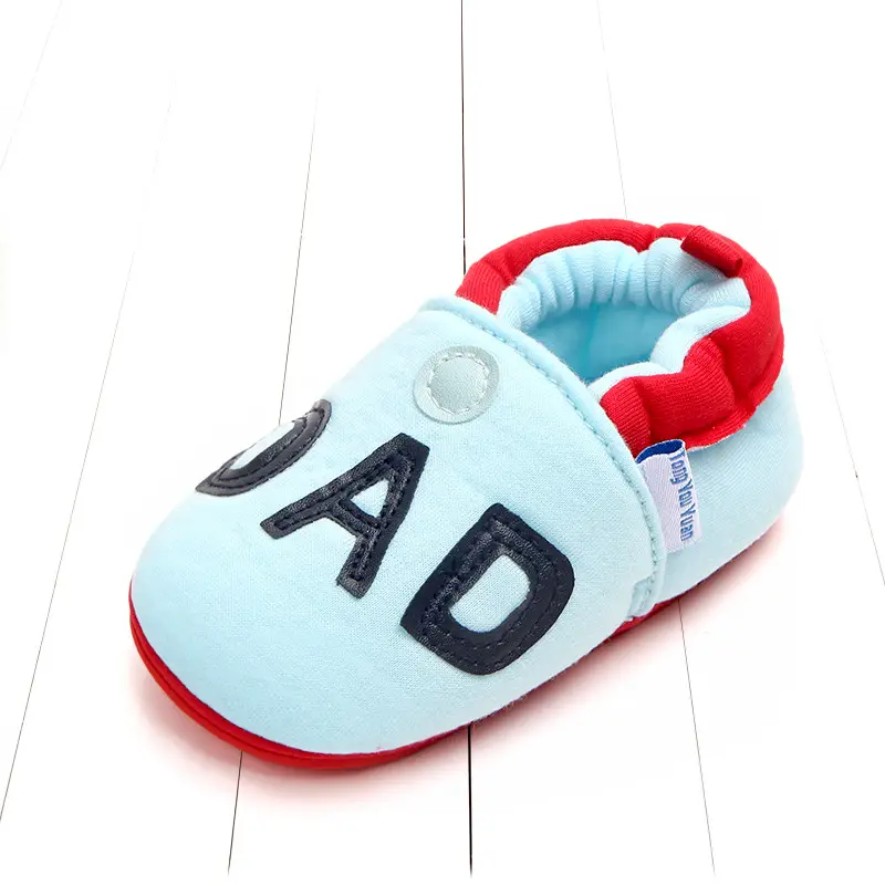 Baby rubber-soled non-slip toddler shoes