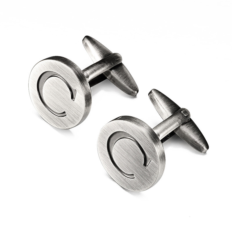 Letter French Shirt Cufflinks