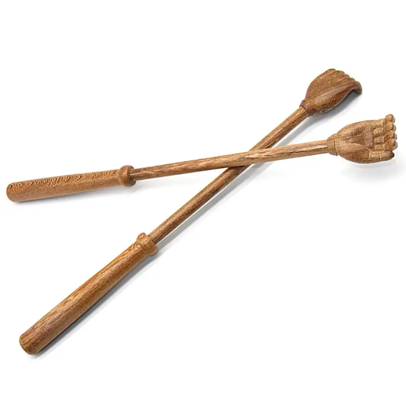 High quality polished wenge palm model wooden tickling