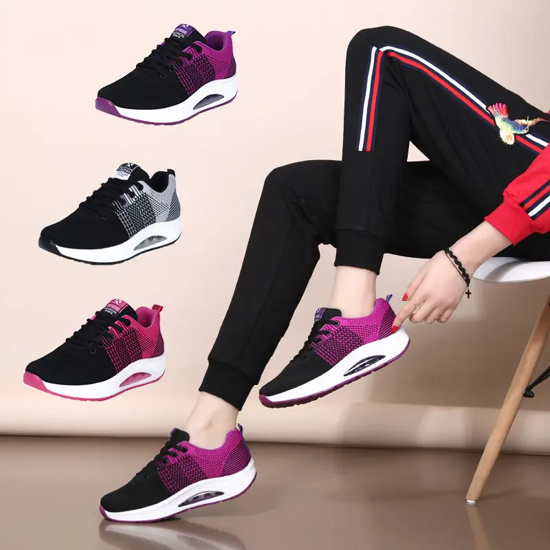 Air permeable dance shoes