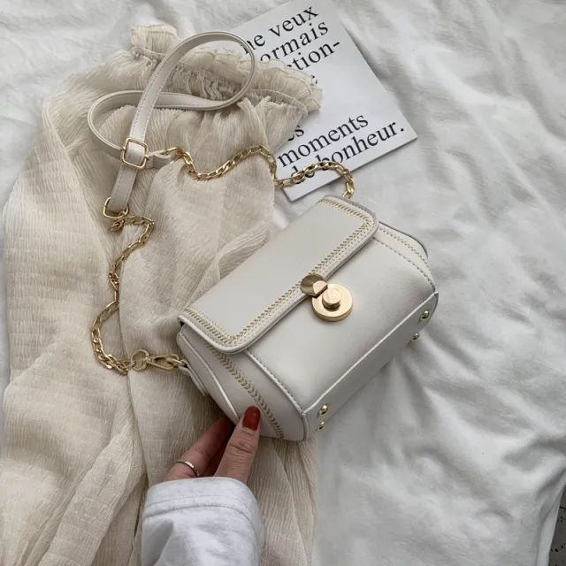 New product wild Korean version of the net red small bag White - Shop at LoveMi