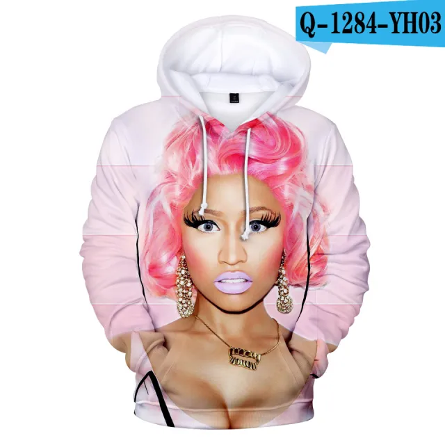 Digital Printed 3D Hooded Long Sleeve Sweatshirt D 3Xl - Shop at LoveMi
