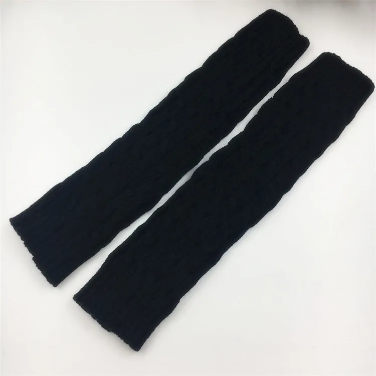 Boot cover pile socks - Black