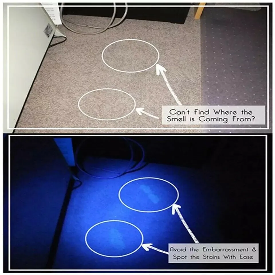 Multifunctional Counterfeit Detector UV LED Flashlight – image 2