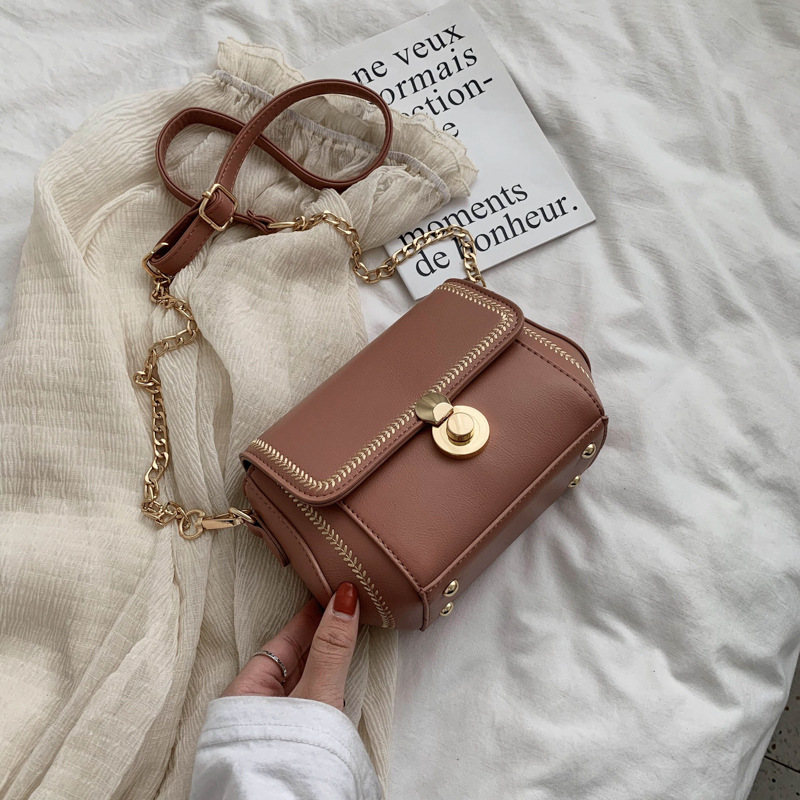 New product wild Korean version of the net red small bag Red - Shop at LoveMi