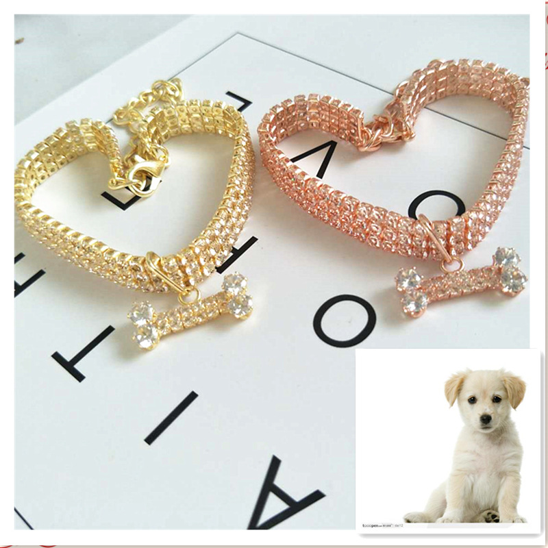 ปกคอสัตว์เลี้ยงแบบเจาะสามรู พร้อมจี้ซิครับ zircon สวยงาม ทนทาน ใส่สบาย สำหรับสุนัขและแมว