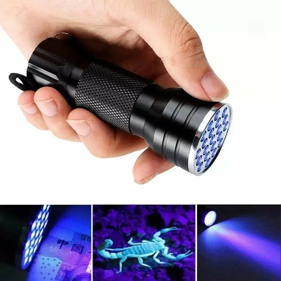 Multifunctional Counterfeit Detector UV LED Flashlight – image 5