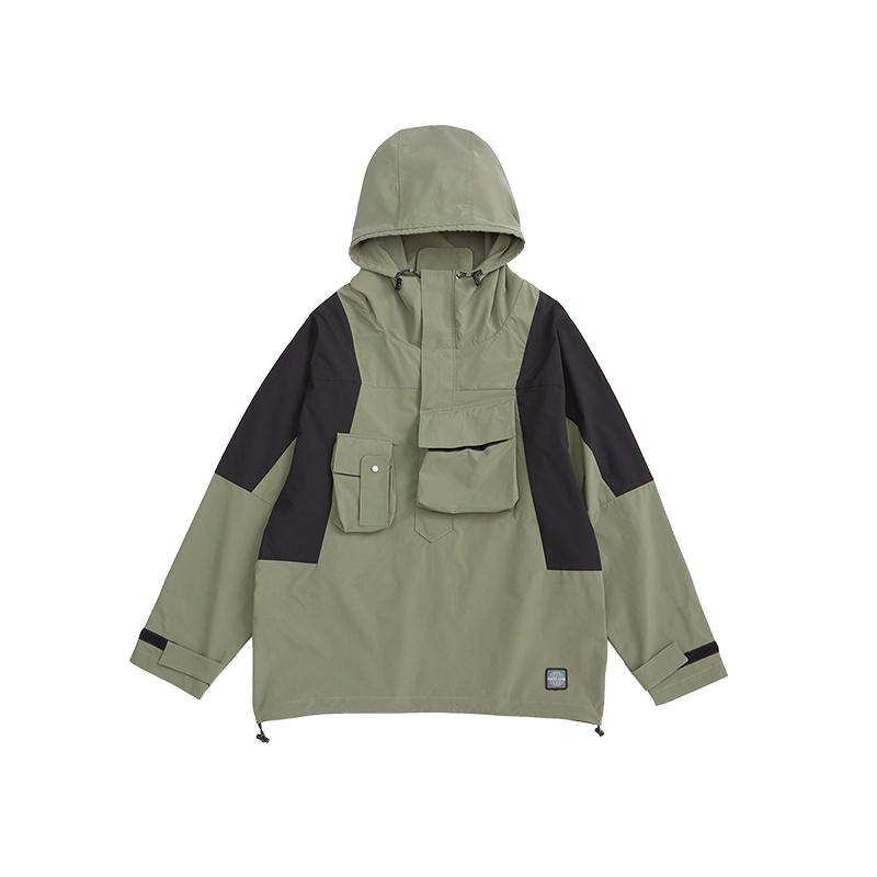 Multi-pocket functional work jacket