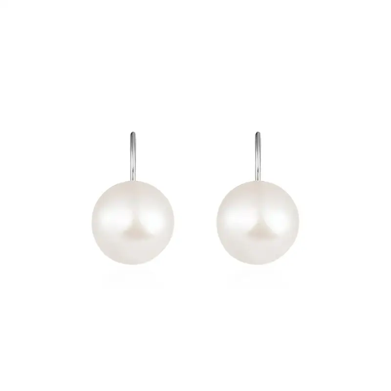 925 Silver Freshwater Pearl Stud Earrings