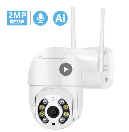 new wireless WiFi surveillance camera dual light