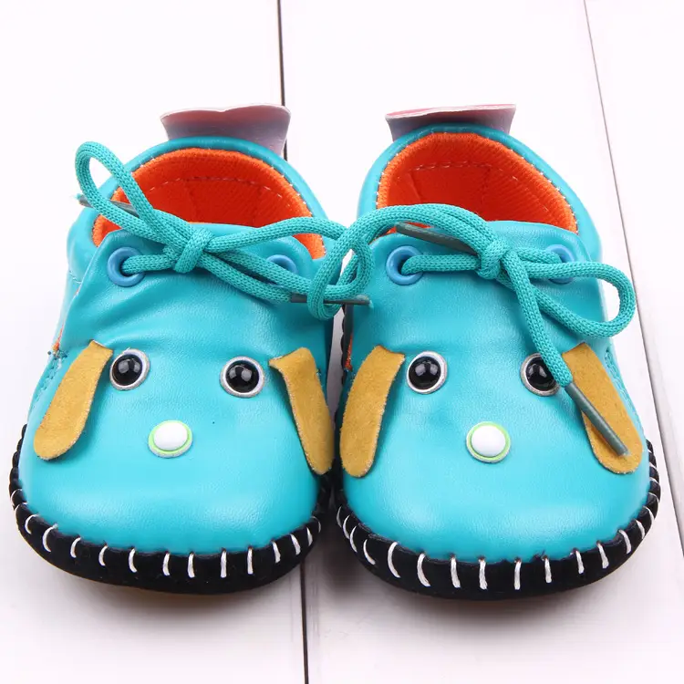 Puppy type PU baby shoes