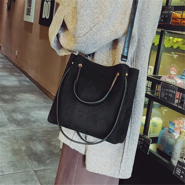 Frosted vintage bag Black - Shop at LoveMi