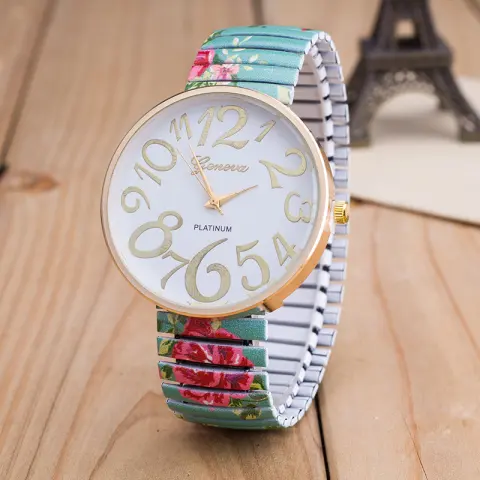 Elastic Band When Adornment Watches Ladies Watch