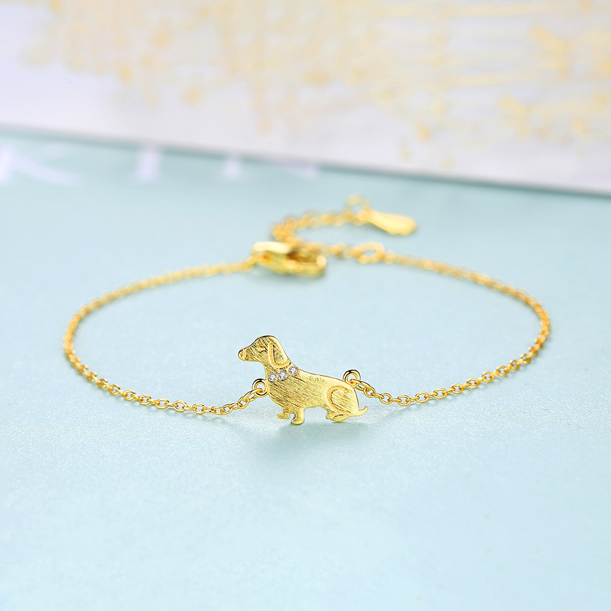 Playful dog bracelet