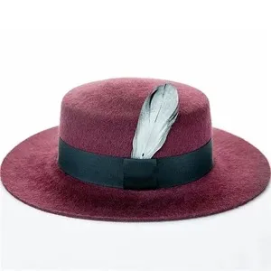 Wool hat - Red