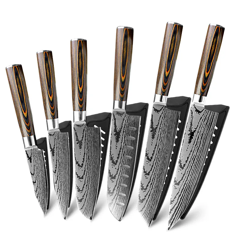 Stainless Steel Knife Kitchen Knives - Silver