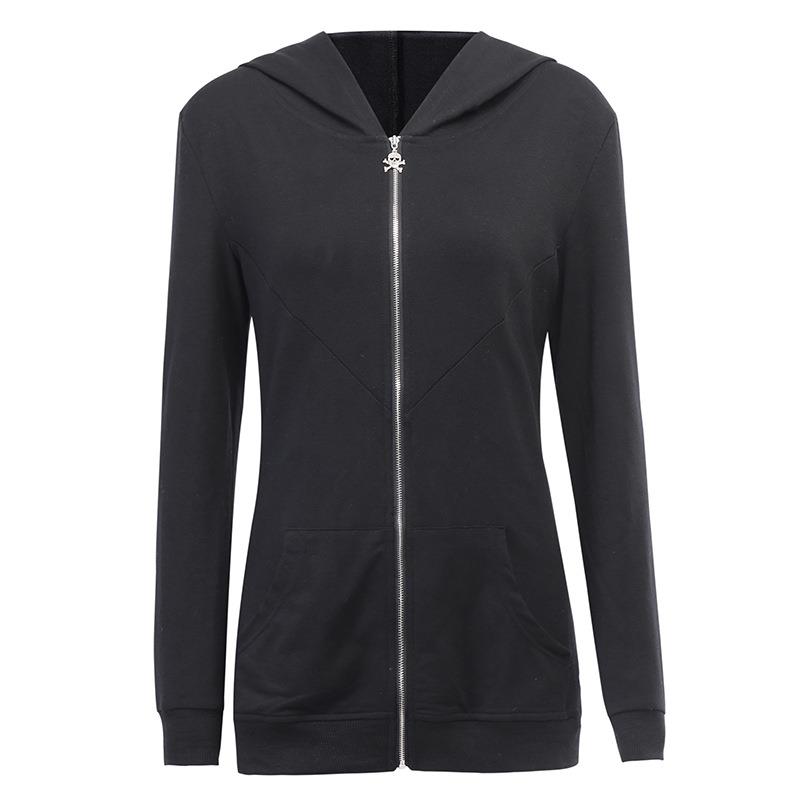 Street cool little crowd cardigan skull comfortable Hoodie