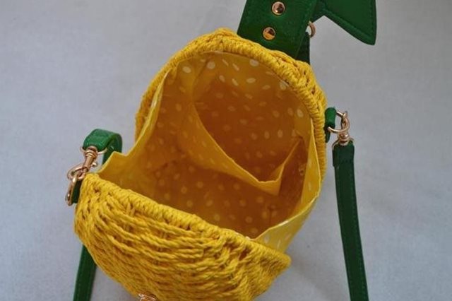 New summer refreshing pineapple bag