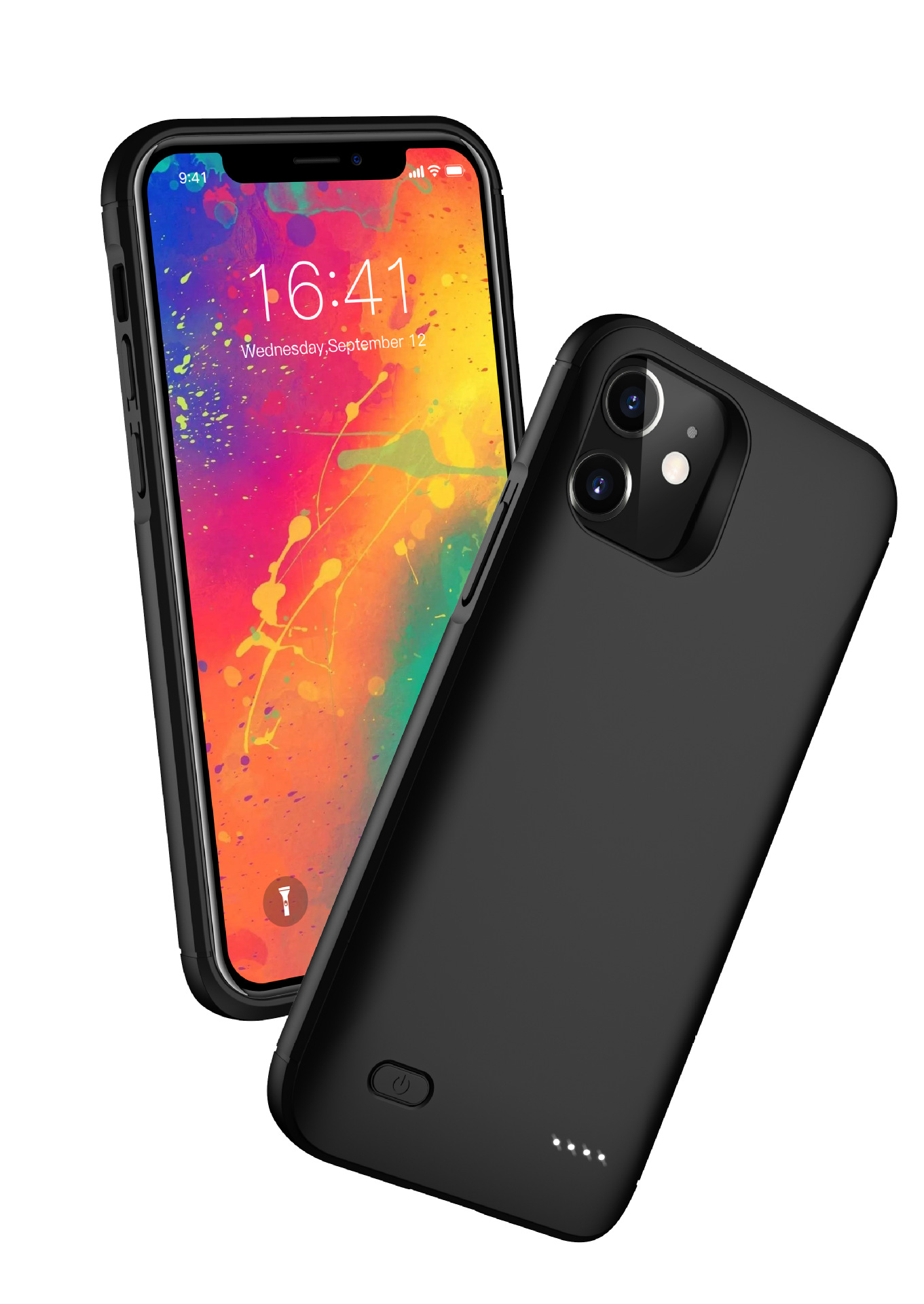 Large-capacity charging case with back clip battery - Image 7