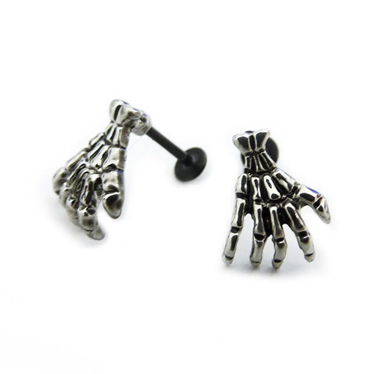 Skull hand bone Earrings