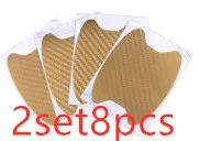 4pcs Set Of Door Stickers Carbon Fiber Scratch-resistant Car Handle Stickers – image 8