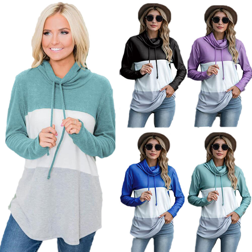 Long-sleeved T-shirt with collar