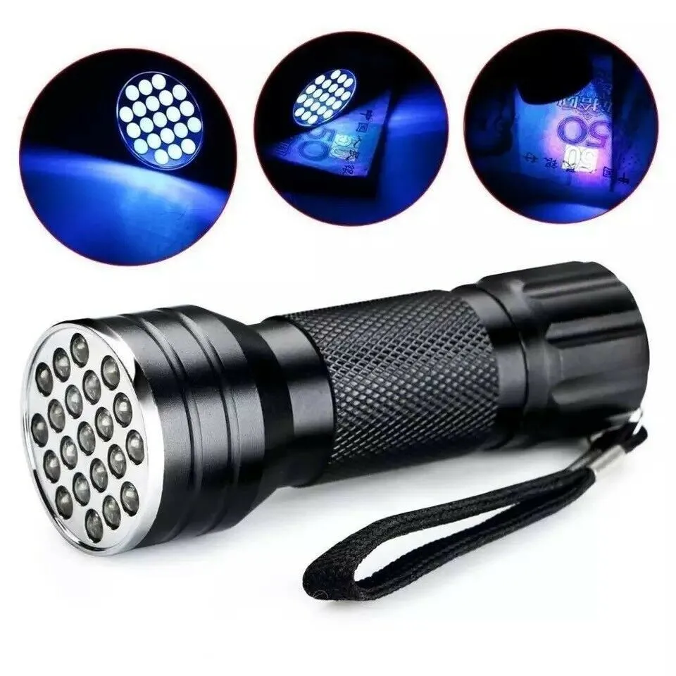 Multifunctional Counterfeit Detector UV LED Flashlight – image 4