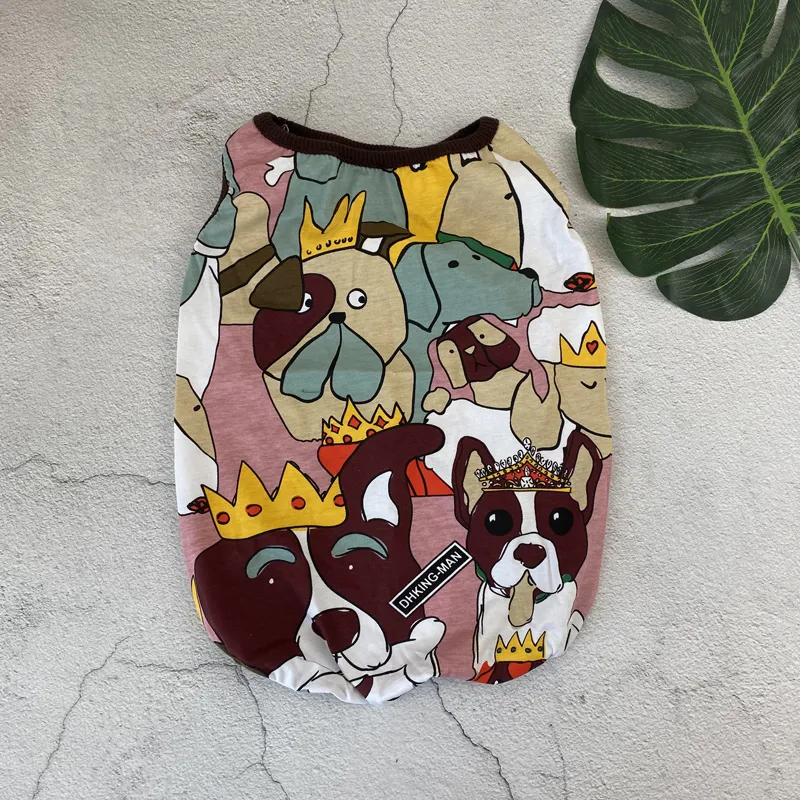 Summer cotton stretch thin vest pet clothes - Dog