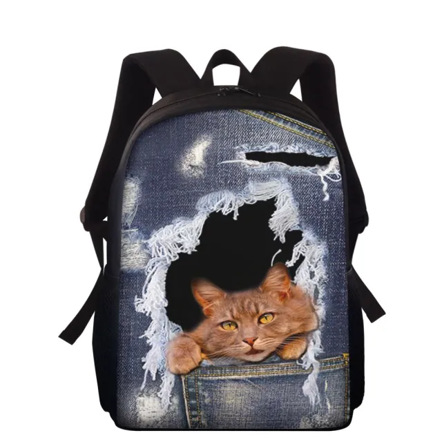 Cowboy hollowed out pet cat children's schoolbags Cc3660Z87 - Shop at LoveMi