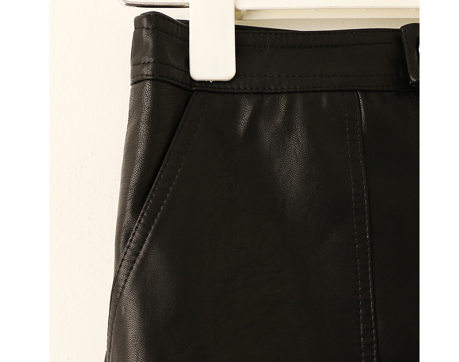Rulebreaker Faux Leather Skirt