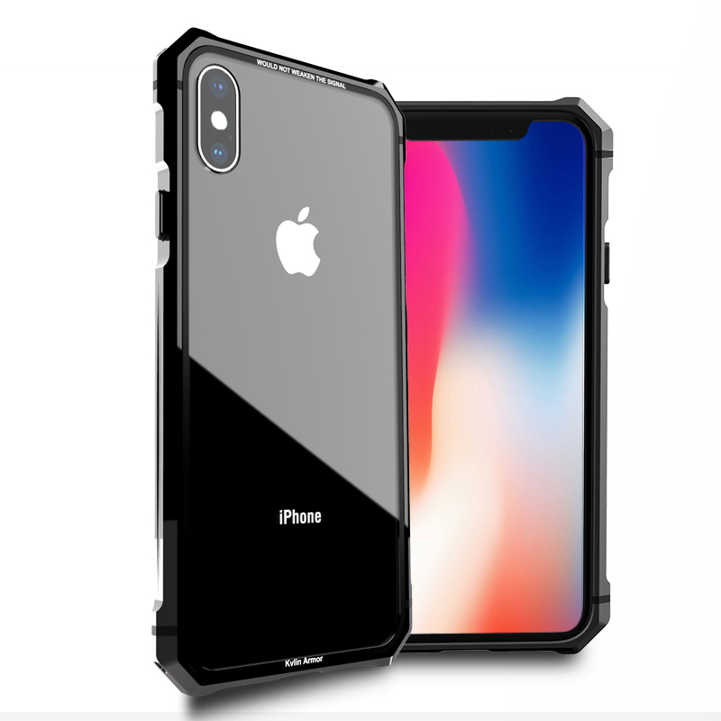 Transparent tempered glass phone case - Image 2