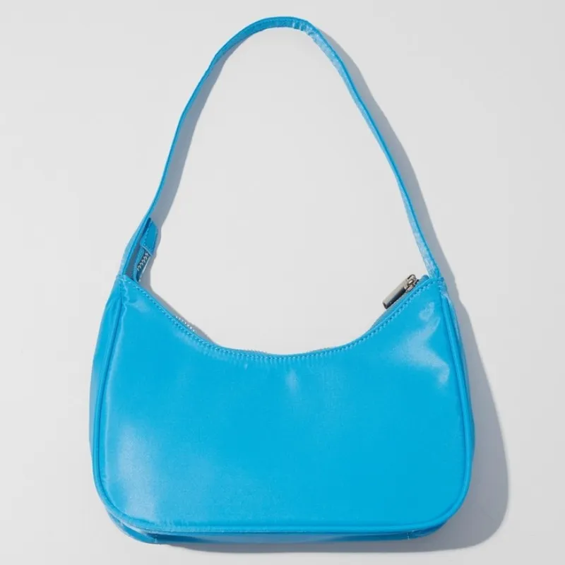 The new hobo one-shoulder handbag with one shoulder - Blue