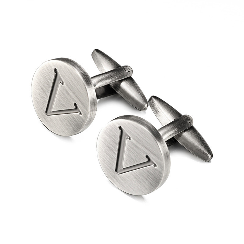 Letter French Shirt Cufflinks, picture 12 of 12