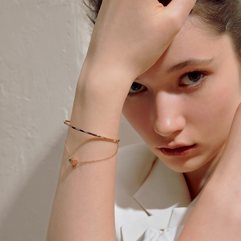 Double layer waist bracelet