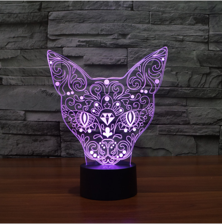 LED Cat Night Light, picture 2 of 4